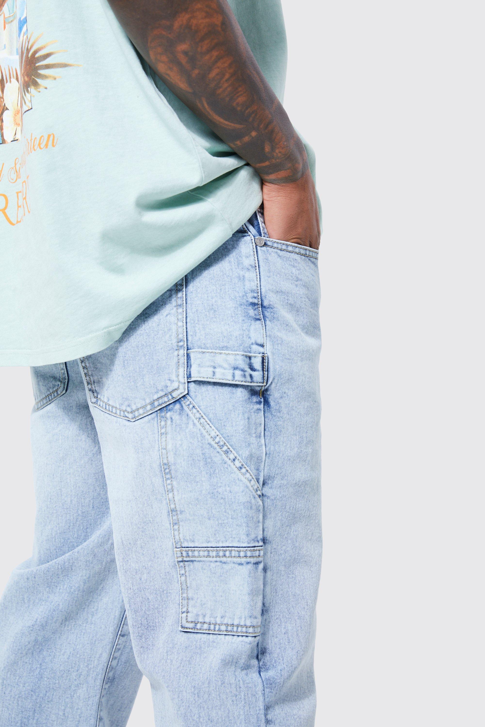 Relaxed fit carpenter store jeans